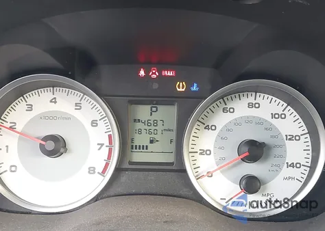 2013 Subaru Impreza 2.0I from USA, damaged, VIN JF1GJAA6XDH020452